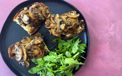 Mushrooms on Toast